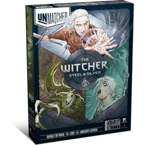 IELLO Unmatched: The Witcher Steel & Silver Board Game Ages 9+ 2-3 Players 30+ Minutes Playing Time IELLO Unmatched: The Witcher Steel & Silver Board Game Ages 9+ 2-3 Players 30+ Minutes Playing Time