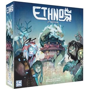 CMON Ethnos 2nd Edition Board Game Ages 14+ 1-6 Players 45+ Minutes Playing Time CMON Ethnos 2nd Edition Board Game Ages 14+ 1-6 Players 45+ Minutes Playing Time
