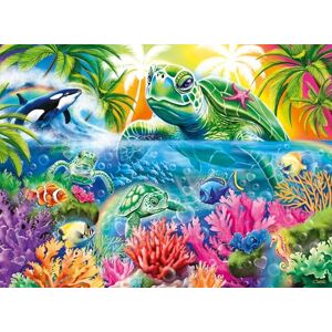 Ravensburger Ocean Treasures 300 Piece XXL Jigsaw Puzzle for Kids Age 9+ – Colourful Underwater Ocean Animals Puzzle with Extra Large Pieces – Dolphins, Turtles & Coral Reef Scene Ravensburger Ocean Treasures 300 Piece XXL Jigsaw Puzzle for Kids Age 9+ – Colourful Underwater Ocean Animals Puzzle with Extra Large Pieces – Dolphins, Turtles & Coral Reef Scene