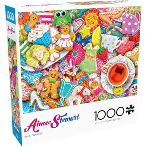 Buffalo Aimee Stewart Tea and Cookies 1000 Piece Jigsaw Puzzle Buffalo Aimee Stewart Tea and Cookies 1000 Piece Jigsaw Puzzle