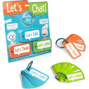 Open The Joy Let’s Chat 3-in-1 Conversation Starters Cards for Kids Grab and Go Travel Card Games for Car, Airplanes Talk, Think, Joke Cards Ages 4+ Open The Joy Let’s Chat 3-in-1 Conversation Starters Cards for Kids Grab and Go Travel Card Games for Car, Airplanes Talk, Think, Joke Cards Ages 4+