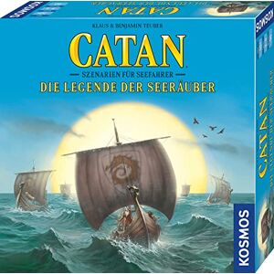 Kosmos 682972 CATAN Szenarien für Seefahrer Die Legende der Seeräuber, Erweiterung zur Erweiterung "Seefahrer", Strategiespiel für 2-4 Personen ab 12 Jahre, Brettspiel Klassiker Siedler von Catan Kosmos 682972 CATAN Szenarien für Seefahrer Die Legende der Seeräuber, Erweiterung zur Erweiterung "Seefahrer", Strategiespiel für 2-4 Personen ab 12 Jahre, Brettspiel Klassiker Siedler von Catan