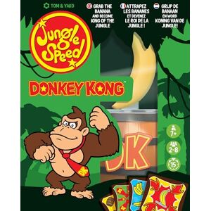 Asmodee Jungle Speed Donkey Kong Board Game Ages 7+ 2-8 Players 15 Minutes Playing Time Asmodee Jungle Speed Donkey Kong Board Game Ages 7+ 2-8 Players 15 Minutes Playing Time