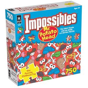 University Games Impossibles Mr Potato Head Jigsaw Puzzle, 750 Piece, White University Games Impossibles Mr Potato Head Jigsaw Puzzle, 750 Piece, White