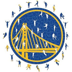 ICONIC NBA - Golden State Warriors - Logo - Holz Puzzle L - Puzzle ICONIC NBA - Golden State Warriors - Logo - Holz Puzzle L - Puzzle