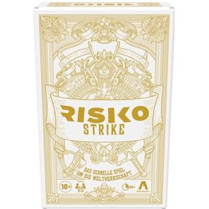 Hasbro Risk Strike Card and Dice Game, Strategic Card Game for 2-5 Players, 20 Mins, Family Game, Party Game Hasbro Risk Strike Card and Dice Game, Strategic Card Game for 2-5 Players, 20 Mins, Family Game, Party Game