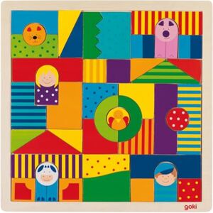 Goki 58659 Mosaic Puzzle, Farm, Mixed Goki 58659 Mosaic Puzzle, Farm, Mixed