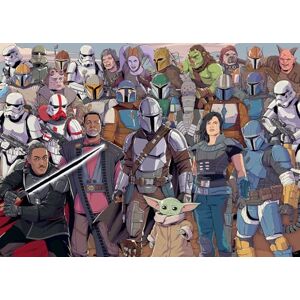 Ravensburger Star Wars Mandalorian Puzzle - 1000 Pieces Challenge Ravensburger Star Wars Mandalorian Puzzle - 1000 Pieces Challenge