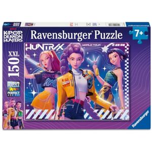 Ravensburger K-Pop Demon Hunters Puzzle – 150 Piece XXL Jigsaw Puzzle for Kids Ages 7+, Large Format, Durable Pieces, Family Fun Ravensburger K-Pop Demon Hunters Puzzle – 150 Piece XXL Jigsaw Puzzle for Kids Ages 7+, Large Format, Durable Pieces, Family Fun