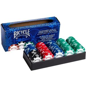 Bicycle Poker Chips 8 grs Pack 100 Bicycle Poker Chips 8 grs Pack 100