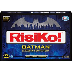 Spin Master Editrice Giochi, Risk! Batman DC, strategy game, board game, 10 years and up, Italian version Spin Master Editrice Giochi, Risk! Batman DC, strategy game, board game, 10 years and up, Italian version