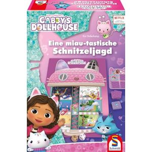 Schmidt Spiele 40655 Gabby's Dollhouse, A MIAU Tastic Scavenger Hunt, Children's Game Schmidt Spiele 40655 Gabby's Dollhouse, A MIAU Tastic Scavenger Hunt, Children's Game
