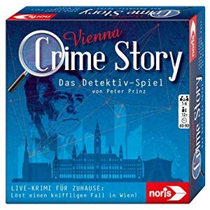 noris 606201888 Crime Story Vienna Crime Game for Adults and Children from 12 Years Detective Card Game on the Theme of Vienna for 1 to 6 Players noris 606201888 Crime Story Vienna Crime Game for Adults and Children from 12 Years Detective Card Game on the Theme of Vienna for 1 to 6 Players