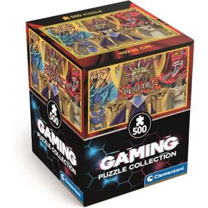 Clementoni Jigsaw Puzzle 500 pieces, Cube Gaming YuGiOh, Puzzle for Adults 14-99 Years, Made in Italy, 35603 Clementoni Jigsaw Puzzle 500 pieces, Cube Gaming YuGiOh, Puzzle for Adults 14-99 Years, Made in Italy, 35603