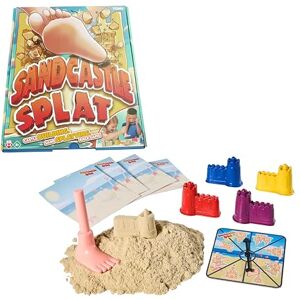 TOMY Sandcastle Splat The Sand Splatting, Castle Building Race Board Game Suitable for 2-4 Players Ages 5+ Years Old TOMY Sandcastle Splat The Sand Splatting, Castle Building Race Board Game Suitable for 2-4 Players Ages 5+ Years Old