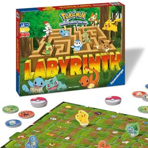 Ravensburger Pokémon Labyrinth – Moving Maze Family Board Game for Kids Age 7+ Fun Strategy Game for 2–4 Players Perfect Pokémon Gift for Boys & Girls Ravensburger Pokémon Labyrinth – Moving Maze Family Board Game for Kids Age 7+ Fun Strategy Game for 2–4 Players Perfect Pokémon Gift for Boys & Girls