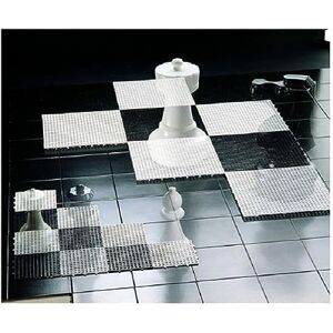 ROLLY TOYS Small Chess and Checker Game Board 15 x 15 cm Black and White 218950 ROLLY TOYS Small Chess and Checker Game Board 15 x 15 cm Black and White 218950