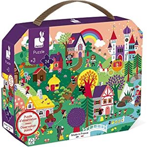 Janod Puzzle 24 pcs - Educational & Creative Puzzle Janod Puzzle 24 pcs - Educational & Creative Puzzle