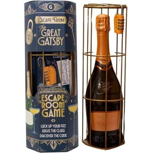 Boxer Gifts The Great Gatsby Wine Escape Room Game – Brain Teaser Puzzle Box for Adults, Unusual Birthday Gift for Men, Wine Gift Set Idea Boxer Gifts The Great Gatsby Wine Escape Room Game – Brain Teaser Puzzle Box for Adults, Unusual Birthday Gift for Men, Wine Gift Set Idea