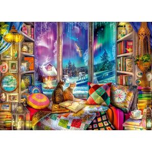 Ravensburger Winter Reading Nook 1000 piece Jigsaw Puzzle for Adults and Kids Age 12 and Up Ravensburger Winter Reading Nook 1000 piece Jigsaw Puzzle for Adults and Kids Age 12 and Up