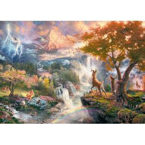 Schmidt Kinkade Bambi Puzzle - 1000 pcs - Disney Collectible Schmidt Kinkade Bambi Puzzle - 1000 pcs - Disney Collectible