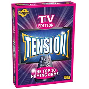 Cheatwell Games Tension TV Edition The Top 10 Naming Game Party Game For Ages 12+ Television Trivia Game That Will Keep You Guessing Cheatwell Games Tension TV Edition The Top 10 Naming Game Party Game For Ages 12+ Television Trivia Game That Will Keep You Guessing