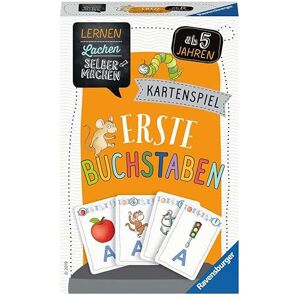 Ravensburger 80659 Learning Laughter DIY: First Letters, Children's Game from 5 Years, Educational Game for 2-4 Players, Card Game Ravensburger 80659 Learning Laughter DIY: First Letters, Children's Game from 5 Years, Educational Game for 2-4 Players, Card Game