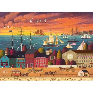 Buffalo Charles Wysocki Hoopla at The Harbor 1000 Piece Jigsaw Puzzle for Adults Challenging Puzzle Perfect for Game Nights Finished Puzzle Size is 26.75 x 19.75 Buffalo Charles Wysocki Hoopla at The Harbor 1000 Piece Jigsaw Puzzle for Adults Challenging Puzzle Perfect for Game Nights Finished Puzzle Size is 26.75 x 19.75