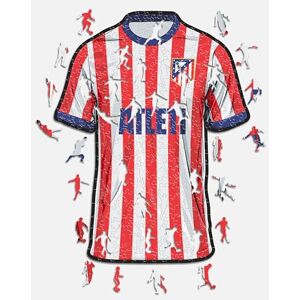 ICONIC PUZZLES Atletico Madrid, Jersey, Officially Licensed Wooden Puzzle, 100% Sustainable, Gift for Adults and Children, Size M, 270 Pieces ICONIC PUZZLES Atletico Madrid, Jersey, Officially Licensed Wooden Puzzle, 100% Sustainable, Gift for Adults and Children, Size M, 270 Pieces