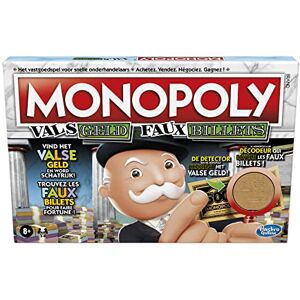 Monopoly False Money Belgian Edition Board Game for Families and Children from 8 Years with Mr. s Detector for Recording Counterfeit Money and False Cards for 2-6 Players Monopoly False Money Belgian Edition Board Game for Families and Children from 8 Years with Mr. s Detector for Recording Counterfeit Money and False Cards for 2-6 Players