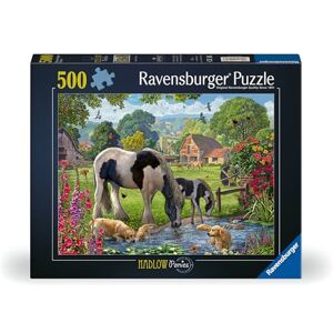 Ravensburger Hadlow Ponies 500 piece Jigsaw Puzzle for Adults and Kids Age 10 and Up Ravensburger Hadlow Ponies 500 piece Jigsaw Puzzle for Adults and Kids Age 10 and Up