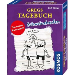 Kosmos 741747 Greg's Diary Pig Pile, The Fast Card Game for 2-4 People from 6 Years Kosmos 741747 Greg's Diary Pig Pile, The Fast Card Game for 2-4 People from 6 Years