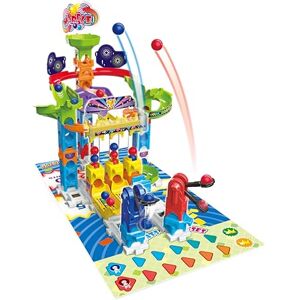 VTech Marble Rush Game Zone, Construction Toys for Kids, 12 Marbles and 62 Building Pieces, Marble Run Track Set with Red vs Blue Game Battle, 4 Games to Play, 4 Years +, English Version VTech Marble Rush Game Zone, Construction Toys for Kids, 12 Marbles and 62 Building Pieces, Marble Run Track Set with Red vs Blue Game Battle, 4 Games to Play, 4 Years +, English Version