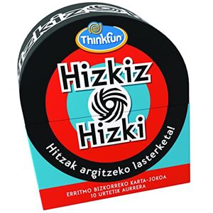 ThinkFun Ravensburger Hizkiz Hizki Letter to Letter in Baske, Card Games, Words and Language Skills, Basque Version, Age 10+ Years ThinkFun Ravensburger Hizkiz Hizki Letter to Letter in Baske, Card Games, Words and Language Skills, Basque Version, Age 10+ Years