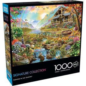 Buffalo Paradise in The Country 1000 Piece Jigsaw Puzzle for Adults Challenging Puzzle Perfect for Game Nights Finished Size 26.75 x 19.75 Buffalo Paradise in The Country 1000 Piece Jigsaw Puzzle for Adults Challenging Puzzle Perfect for Game Nights Finished Size 26.75 x 19.75