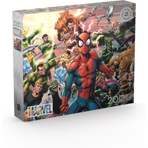 Buffalo Silver Select Marvel Sinister War 2000 Piece Jigsaw Puzzle for Adults -Challenging Puzzle Perfect for Game Nights Finished Size is 38.50 x 26.50 Buffalo Silver Select Marvel Sinister War 2000 Piece Jigsaw Puzzle for Adults -Challenging Puzzle Perfect for Game Nights Finished Size is 38.50 x 26.50