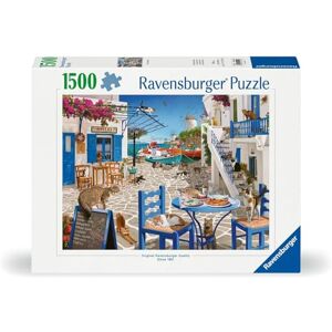 Ravensburger Cat's of Mykonos, Greece 1500 Piece Jigsaw Puzzle for Adults and Kids Age 12 Years Up Ravensburger Cat's of Mykonos, Greece 1500 Piece Jigsaw Puzzle for Adults and Kids Age 12 Years Up