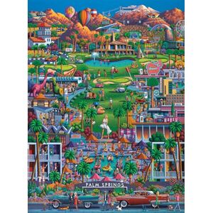 Buffalo Eric Dowdle Palm Springs 1000 Piece Jigsaw Puzzle for Adults Challenging Puzzle Perfect for Game Nights Finished Puzzle Size is 26.75 x 19.75 Buffalo Eric Dowdle Palm Springs 1000 Piece Jigsaw Puzzle for Adults Challenging Puzzle Perfect for Game Nights Finished Puzzle Size is 26.75 x 19.75