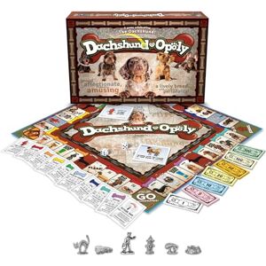 Cheatwell Games Dachshund-Opoly Property Trading Board Game Family Time Games for Adults, Children & All Dog Lovers, 2 to 6 Players, Strategy Fun For Ages 8 and Up A Game That's A Breed Apart Cheatwell Games Dachshund-Opoly Property Trading Board Game Family Time Games for Adults, Children & All Dog Lovers, 2 to 6 Players, Strategy Fun For Ages 8 and Up A Game That's A Breed Apart