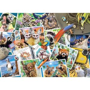 Ravensburger Traveller's Animal Journal 1000 Piece Jigsaw Puzzles for Adults and Kids Age 12 Years Up Ravensburger Traveller's Animal Journal 1000 Piece Jigsaw Puzzles for Adults and Kids Age 12 Years Up