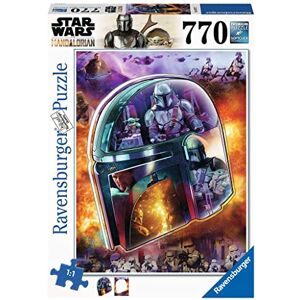 Ravensburger Star Wars The Mandalorian Helmet 770 Piece Large Puzzle - Adult Ravensburger Star Wars The Mandalorian Helmet 770 Piece Large Puzzle - Adult