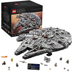 Lego Star Wars Millennium Falcon, UCS Set for Adults, Model Kit to Build with Han Solo, Princess Leia & Chewbacca Minifigures, Plus Droid Figure, Collectible Gifts for Teenagers, Boys and Girls 75192 Lego Star Wars Millennium Falcon, UCS Set for Adults, Model Kit to Build with Han Solo, Princess Leia & Chewbacca Minifigures, Plus Droid Figure, Collectible Gifts for Teenagers, Boys and Girls 75192