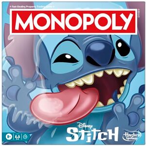 Monopoly : Disney Stitch Board Game, Family Property-Trading Game with Stitch-Themed Tokens, Cards & Locations, Fast to Learn, Fun to Replay, 2–6 Players, Ages 8+, Secret Santa Gift Monopoly : Disney Stitch Board Game, Family Property-Trading Game with Stitch-Themed Tokens, Cards & Locations, Fast to Learn, Fun to Replay, 2–6 Players, Ages 8+, Secret Santa Gift