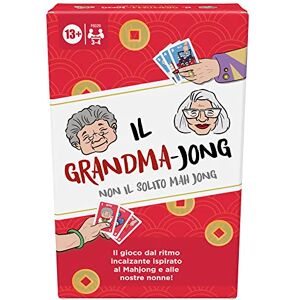 Hasbro The Grandma-Jong, A Fast Rhythm Card Game for 3-4 Players, Mahjong & 2 Grandma Inspired Family Game Fun Party Game Age 13+ Hasbro The Grandma-Jong, A Fast Rhythm Card Game for 3-4 Players, Mahjong & 2 Grandma Inspired Family Game Fun Party Game Age 13+