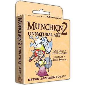Jackson Munchkin: Expansion 2 Unnatural Axe Board Game Jackson Munchkin: Expansion 2 Unnatural Axe Board Game