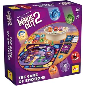 Liscianigiochi Lisciani Inside Out 2 – The Game Of Emotions Educational Board Game For Children Aged 4+ Learn To Recognise & Express Emotions Family Game Inspired By Disney Fun Gift For Kids Liscianigiochi Lisciani Inside Out 2 – The Game Of Emotions Educational Board Game For Children Aged 4+ Learn To Recognise & Express Emotions Family Game Inspired By Disney Fun Gift For Kids