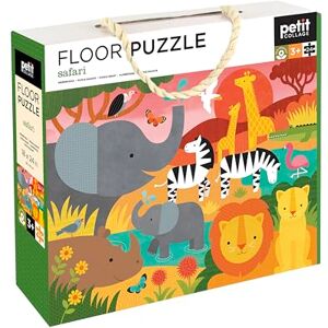 Petit Collage Safari Floor Puzzle, 0810073341913 Petit Collage Safari Floor Puzzle, 0810073341913