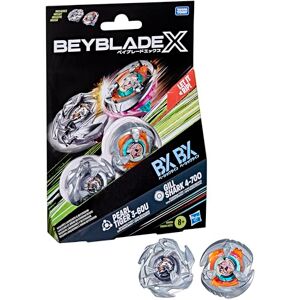 Beyblade X Gill Shark 4-70O & Pearl Tiger 3-60U Dual Pack Set Beyblade X Gill Shark 4-70O & Pearl Tiger 3-60U Dual Pack Set
