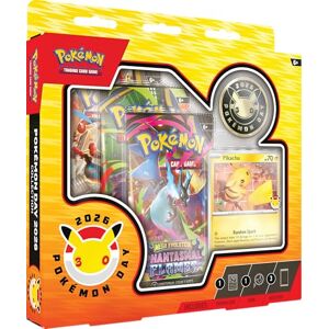 Pokémon TCG: Day 2026 Collection (1 foil promo card, 1 coin and 3 booster packs) Pokémon TCG: Day 2026 Collection (1 foil promo card, 1 coin and 3 booster packs)
