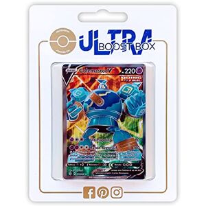my-booster Golemastoc V (Golurk V) 181/192 Single Strike Full Art Ultraboost X Epée et Bouclier 7 Évolution Céleste Box of 10 Pokemon French cards my-booster Golemastoc V (Golurk V) 181/192 Single Strike Full Art Ultraboost X Epée et Bouclier 7 Évolution Céleste Box of 10 Pokemon French cards